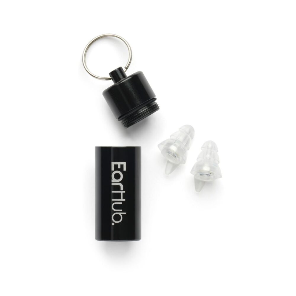 Music filter earplugs case by EarHub